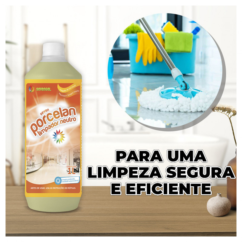 Detergente Concentrado Limpador Porcelanato Porcelan 1l