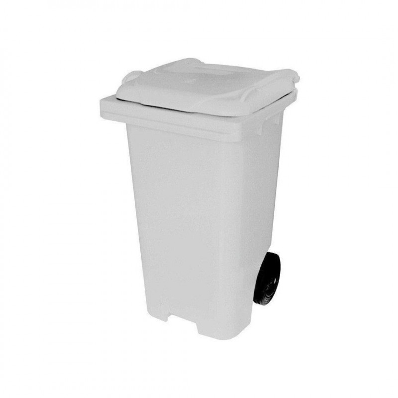 Container com Rodas 120 Litros Branco - JSN