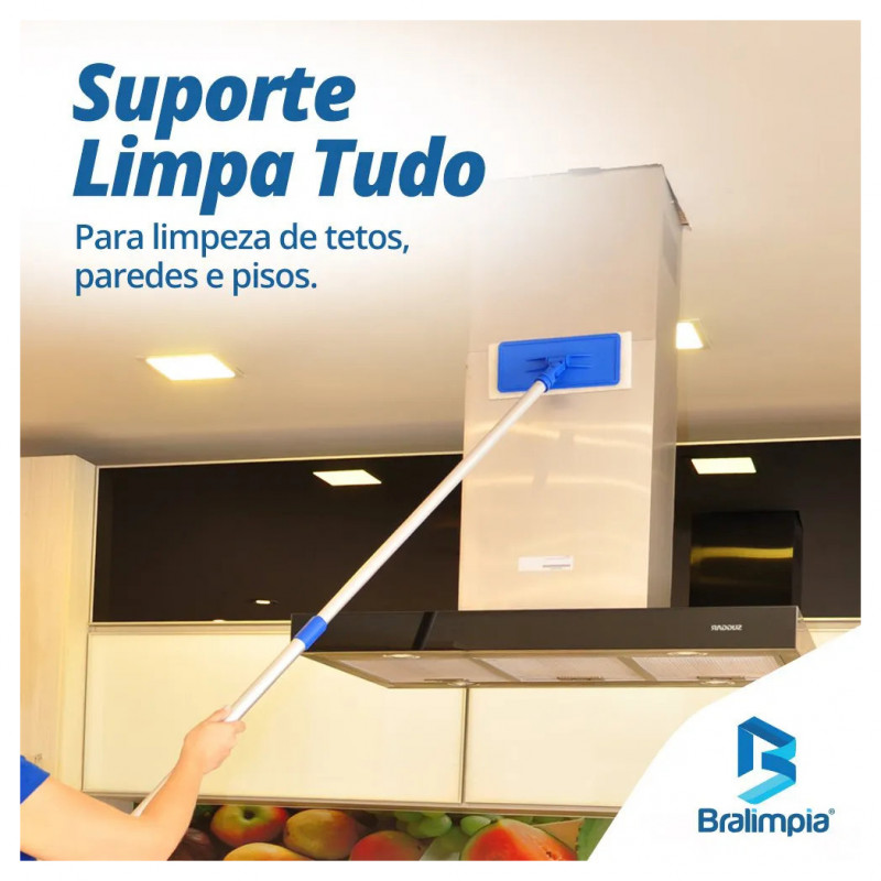 SUPORTE LT PARA FIBRAS ABRASIVAS DE LIMPEZA EURO BRALIMPIA (SE301)