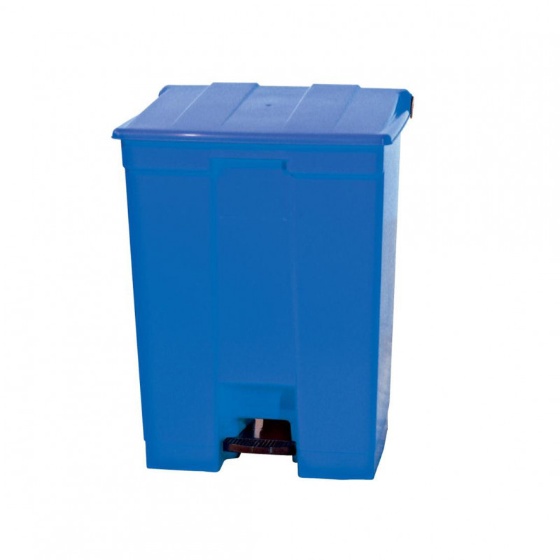COLETOR E PEDAL 30 LITROS AZUL BRALIMPIA (CP30AZ)