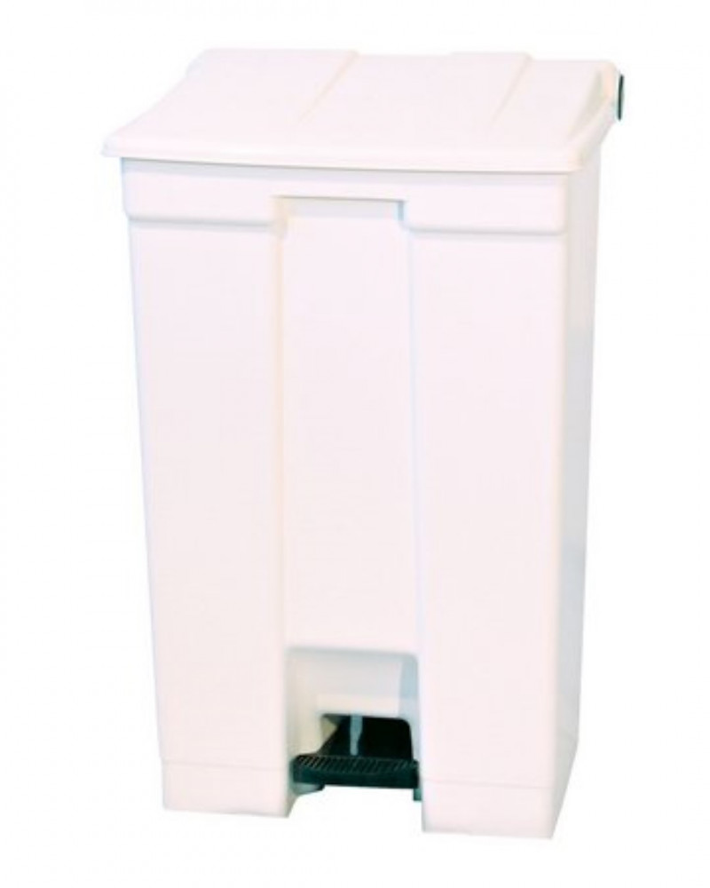 COLETOR E PEDAL 60 LITROS BRANCO BRALIMPIA (CP60BR)
