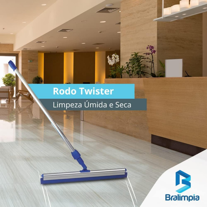 RODO TWISTER 45 CM S/ CABO BRALIMPIA (RT450)