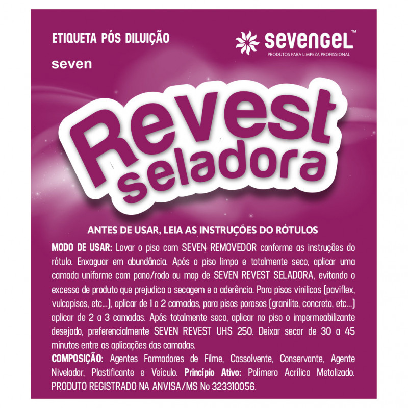 BASE SELADORA 5 LT REVEST SEVEN GEL 1 UN (5621)
