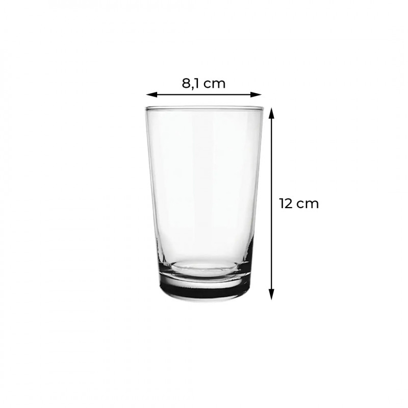COPO CHOPP CALDERETA 350 ML NADIR CX C/ 12 UN (7701)