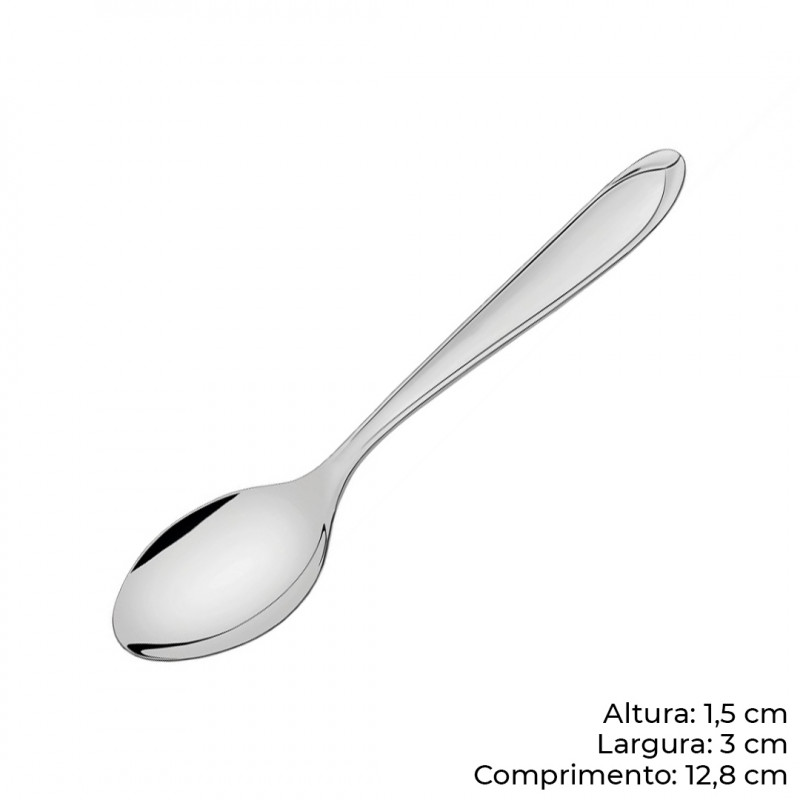 COLHER PARA CHÁ INOX LAGUNA TRAMONTINA