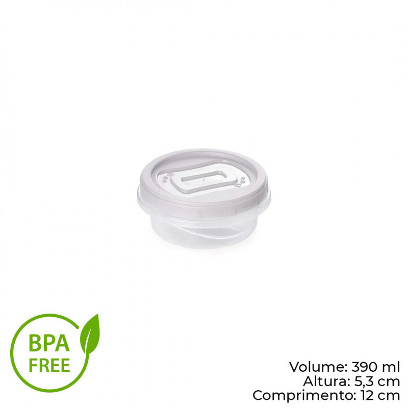 POTE CLIC ROSCA 390 ML PLASÚTIL (2612)