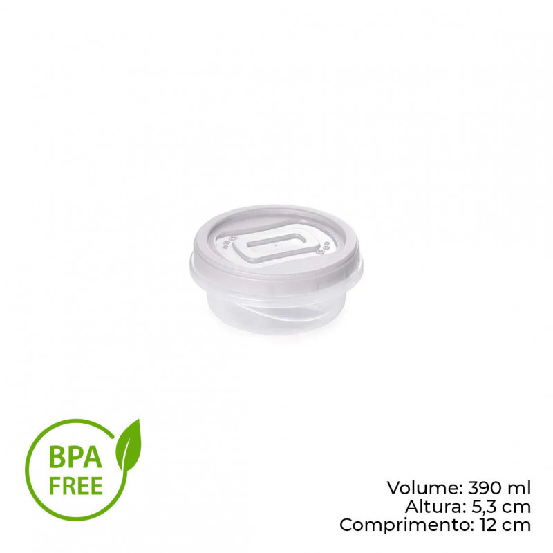 POTE CLIC ROSCA 390 ML PLASÚTIL (2612)