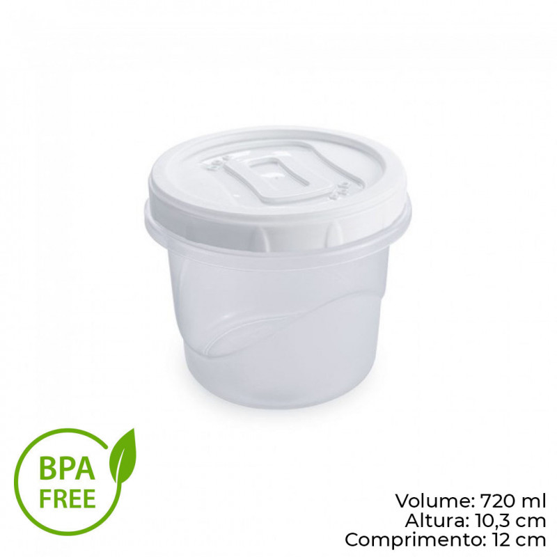 POTE CLIC ROSCA 720 ML PLASÚTIL (2613)
