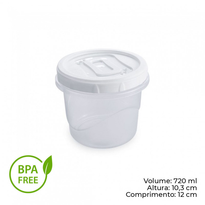 POTE CLIC ROSCA 720 ML PLASÚTIL (2613)