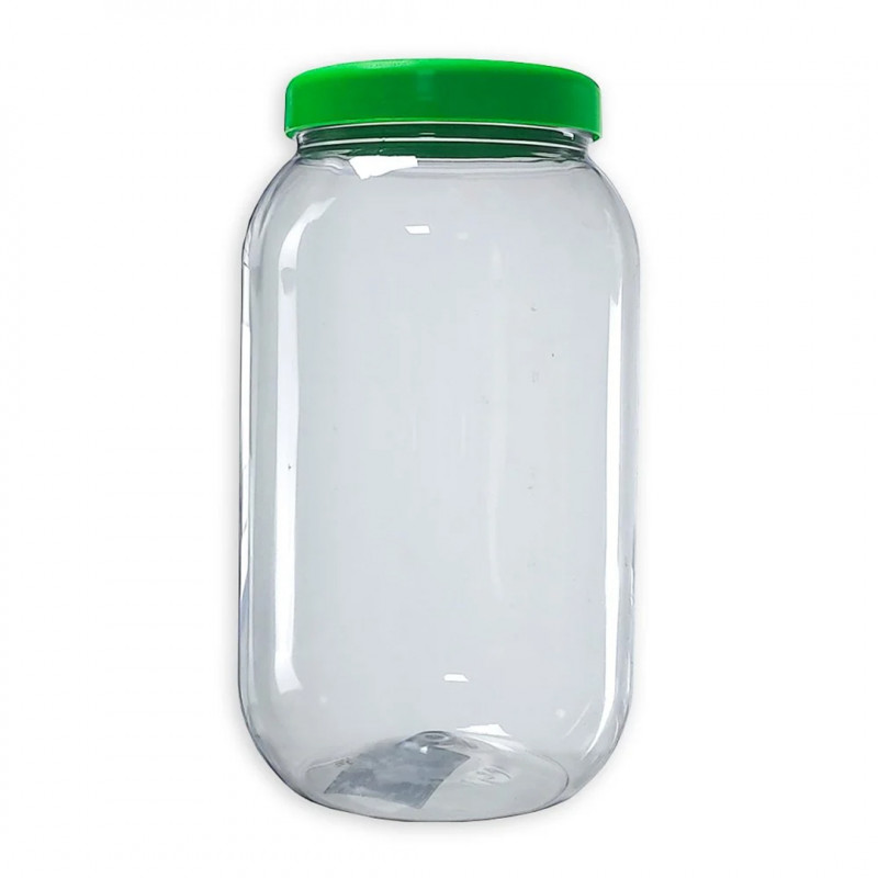 POTE MULTIUSO PET C/ TAMPA PP 14,8CMx26CM 3.750 ML COLORIDO GALVANOTEK 1 UN (G1435)