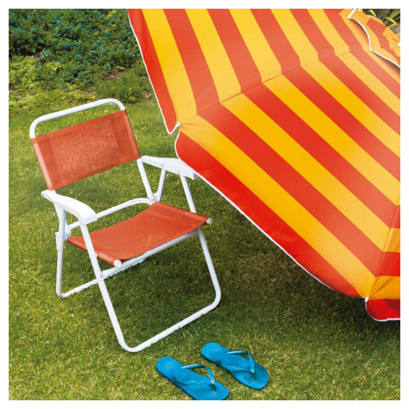 Guarda-sol Para Piscina/praia de Alumínio 2,4mts Azul Mor