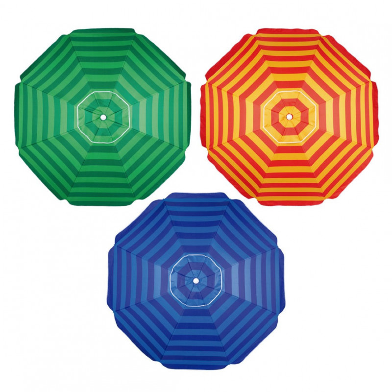 Guarda-sol Para Piscina/praia de Alumínio 2,4mts Azul Mor