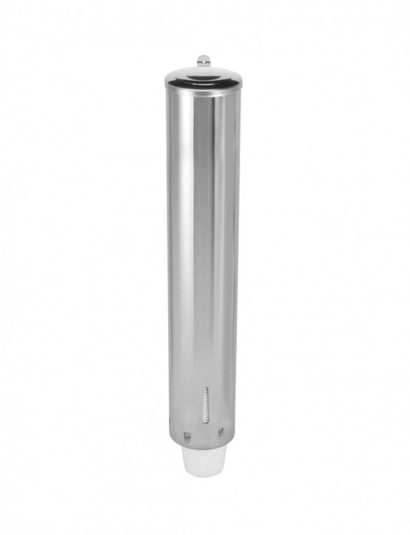 Porta Copos De Água Em Aço Inox Dispensador Copos 150/200ml