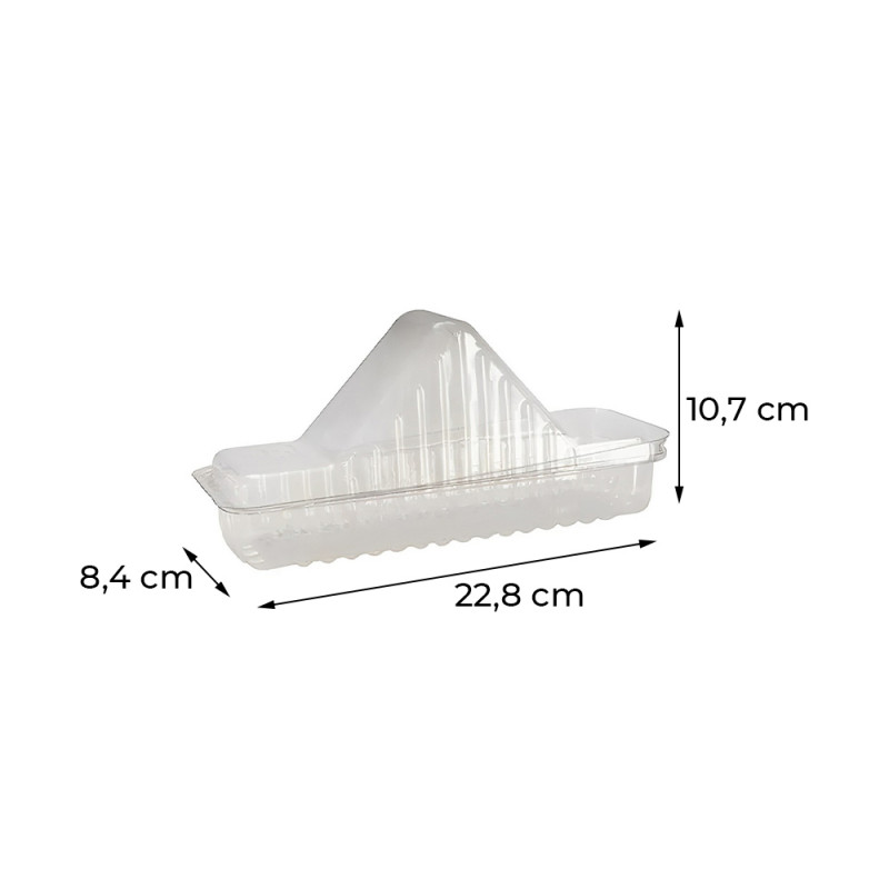 Embalagem Descartável Sanduiche Lanche Natural C/100 G560
