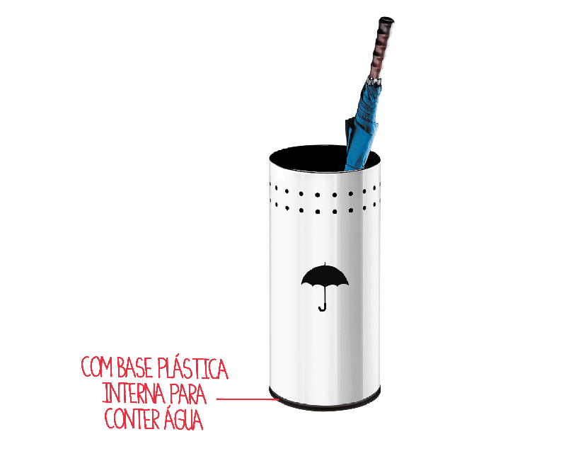 PORTA GUARDA CHUVA GAMMA BRINOX (3011/202)