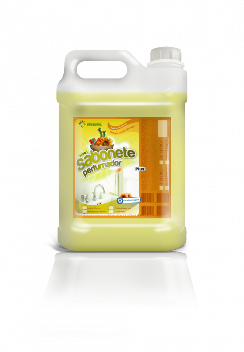 SABONETE LIQUIDO 5 LTS PERFUMADOR FLORES DA PRIMAVERA SEVENGEL 1 UN (5643)
