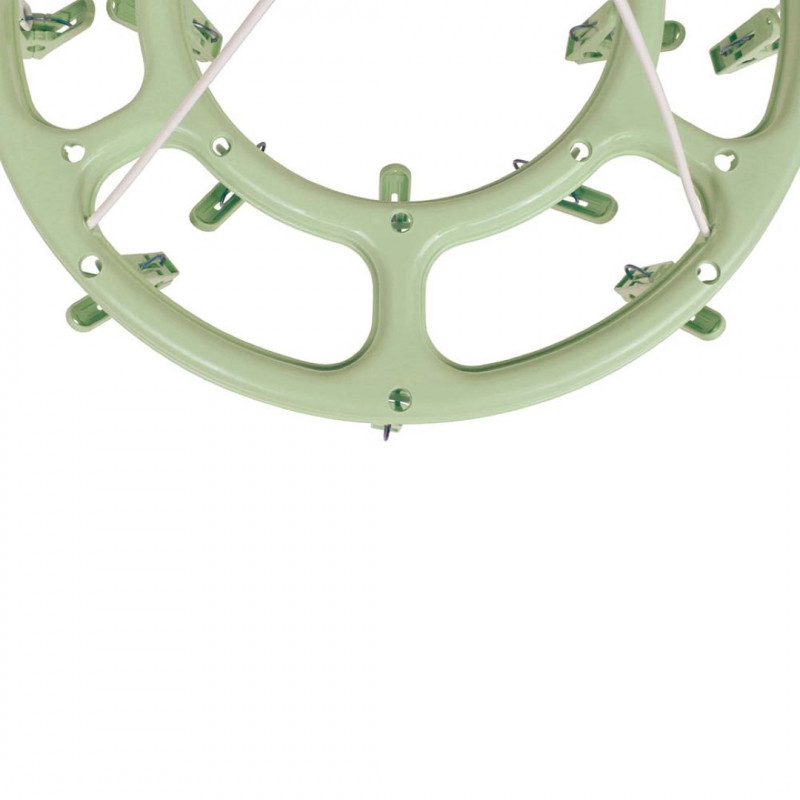 MINI VARAL REDONDO C/PRENDEDORES MOR - 1 UNIDADE