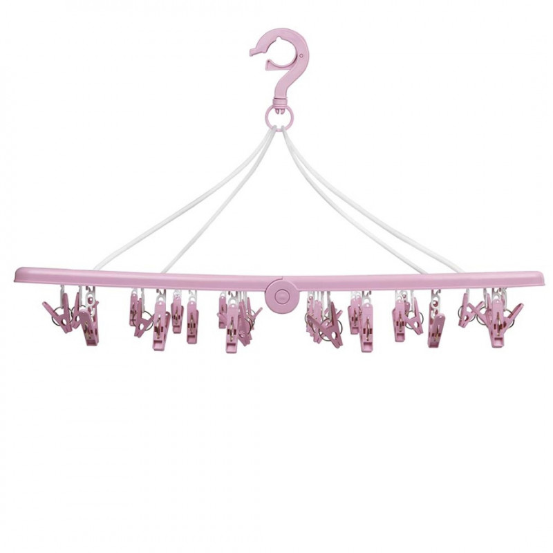 MINI VARAL RET DOBRAVEL C/PRENDEDORES MOR - 6095 UN COM 1 UN