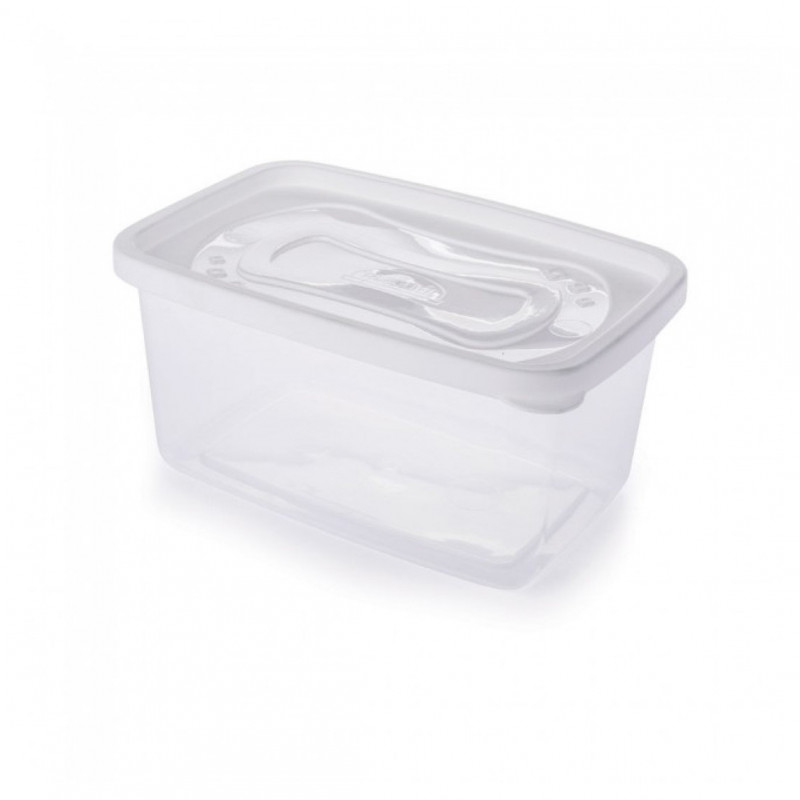 POTE CLIC RETANGULAR 1,2 LITROS PLASÚTIL (3724)