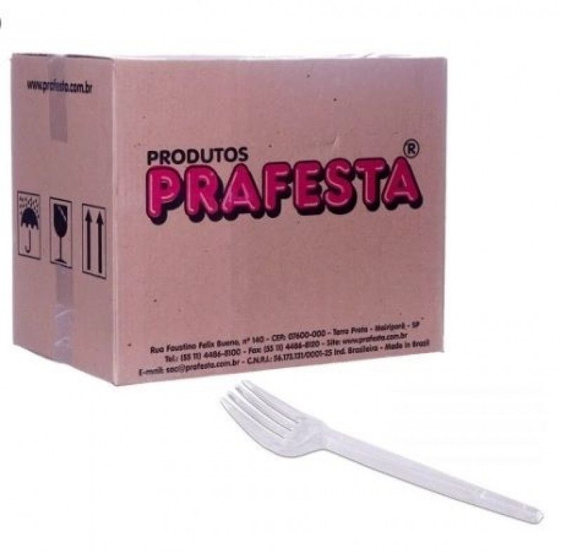 GARFO MASTER PRAFESTA BRANCO A GRANEL CX C/ 500 UN (8867)