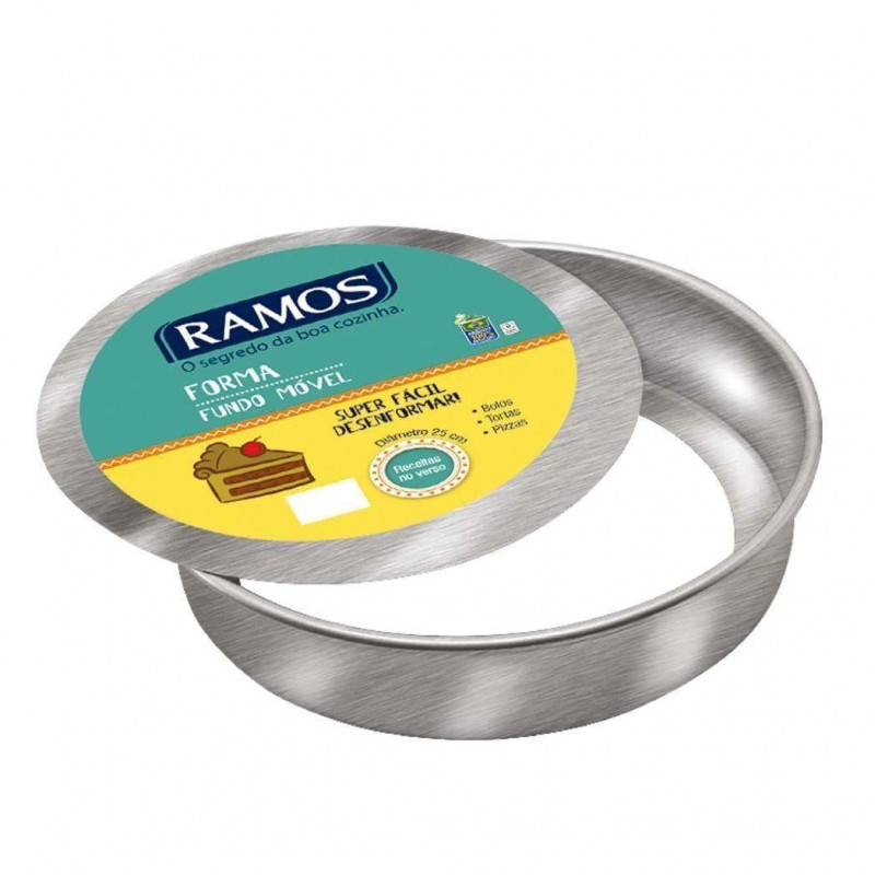 Assadeira Polida Com Fundo Removivel N°30 Ramos - Ref.36
