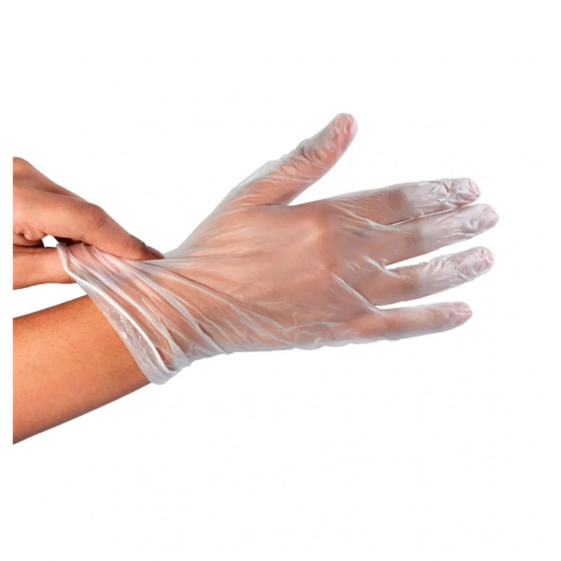 LUVA DE VINIL SEM PÓ USO GERAL DESCARPACK GRANDE CX C/ 2000 UN