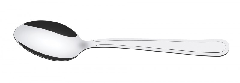 COLHER PARA CHÁ EM AÇO INOX BUZIOS TRAMONTINA