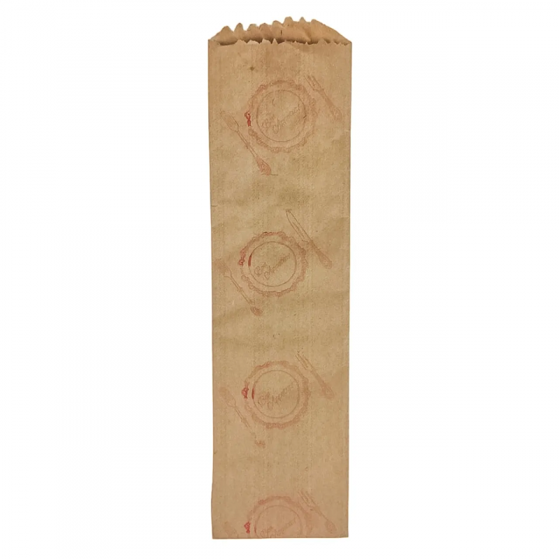 Saco Papel P/ Talheres Mono 16X21 Cm - Pt Com 1000 Unidades