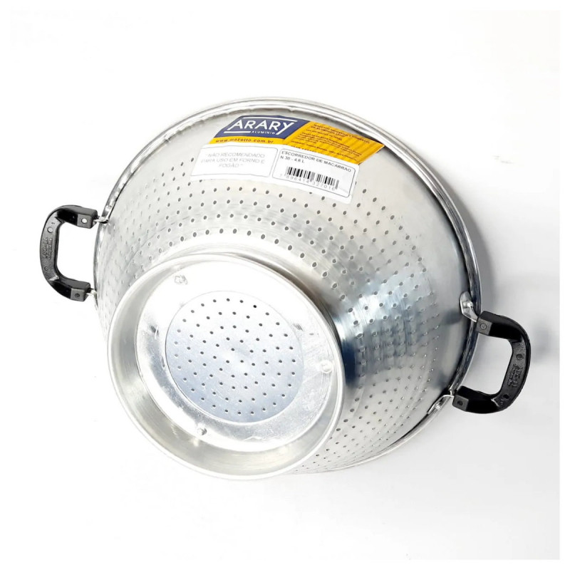 Escorredor Macarrão N 30 4,6 Litros Arary- 27.001-5 Com 1 Un