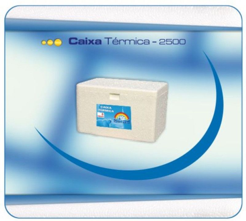 CAIXA TÉRMICA EPS 5 LITROS ISOTERM C/ 1 UN
