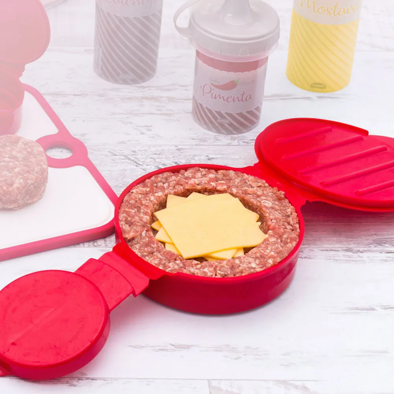 FORMA PARA MOLDAR HAMBURGUER PLASÚTIL (6772)