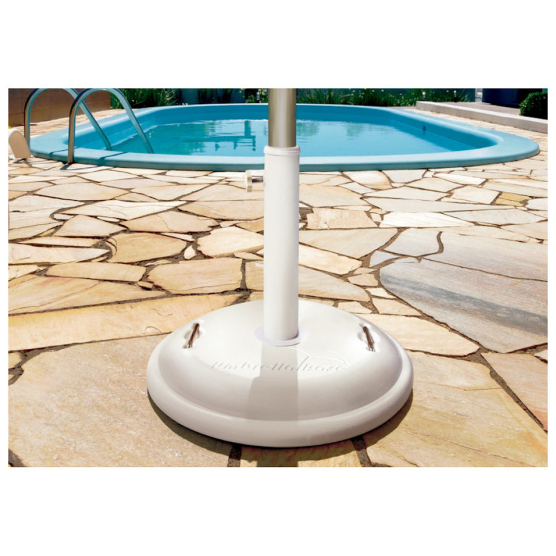 Base Para Guarda Sol Redonda de Concreto 22 kg Mor