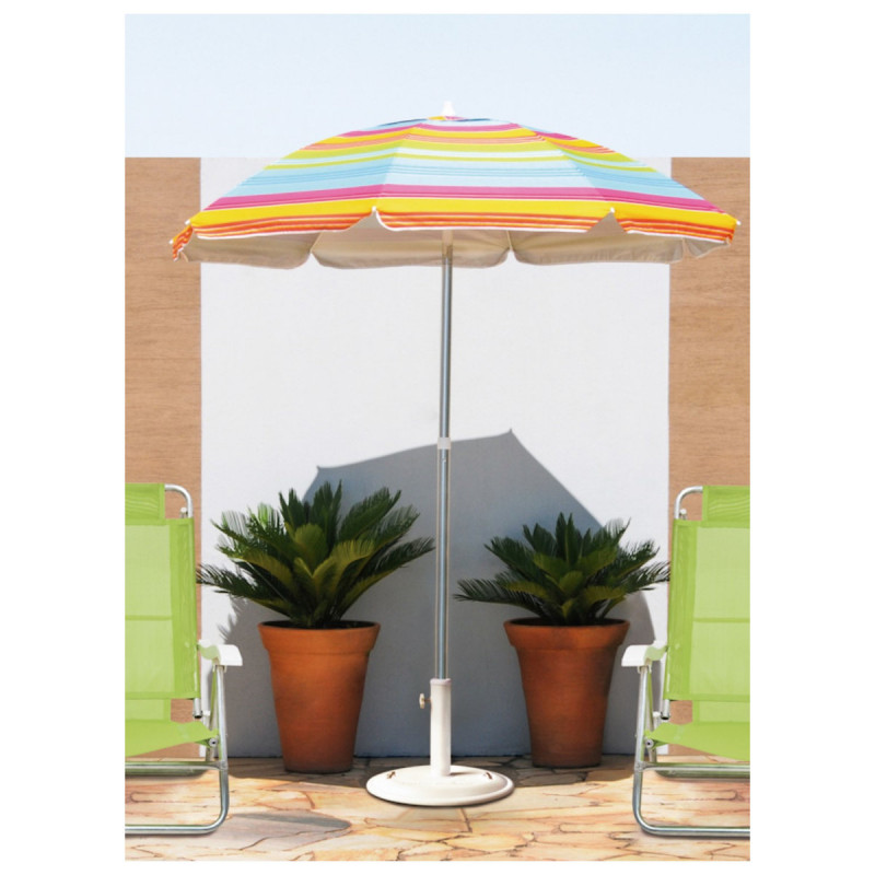 Base Para Guarda Sol Redonda de Concreto 22 kg Mor