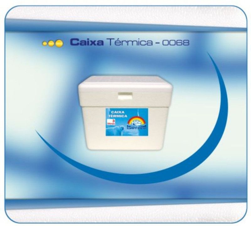 CAIXA TÉRMICA EPS 3 LITROS ISOTERM C/ 1 UN