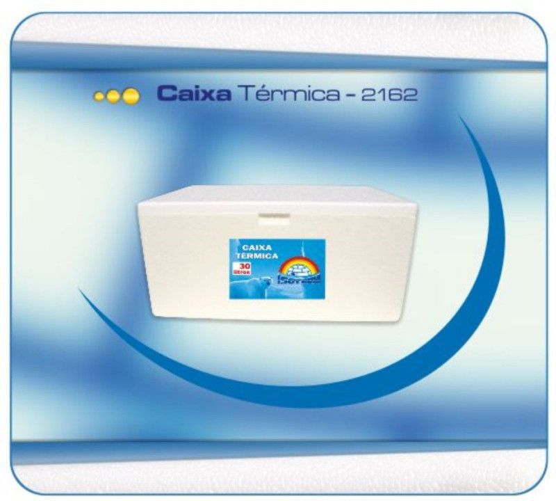 CAIXA TÉRMICA EPS 30 LITROS ISOTERM C/ 1 UN