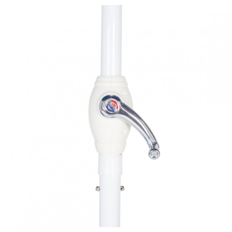 Guarda-Sol Alumínio Com Manivela Azul 2,50m Mor