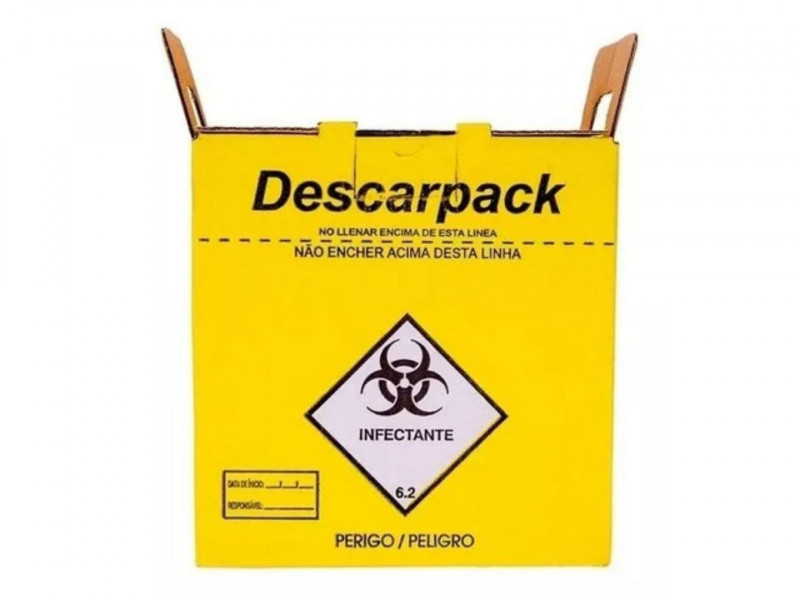 CAIXA COLETORA NR 03 PERFURANTE DESCARPACK C/ 20 UN