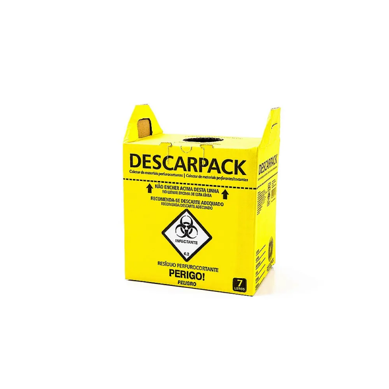CAIXA COLETORA NR 07 PERFURANTE DESCARPACK C/ 20 UN