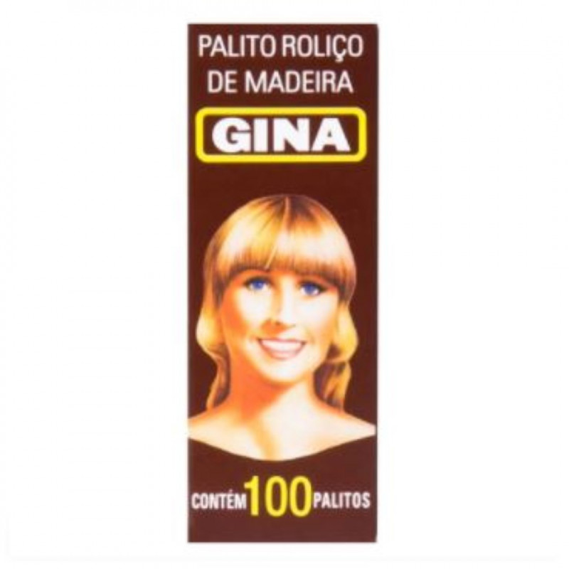 PALITO DENTE GINA C/100 - 11052 CX COM 100 UN