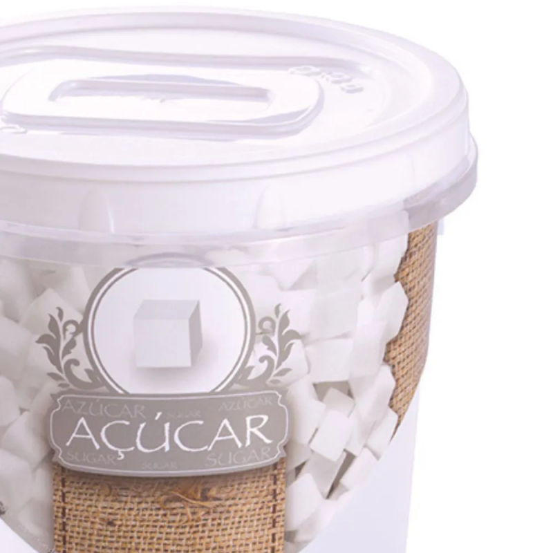 POTE DECORADO ROSCA PARA AÇUCAR PLASÚTIL (6400)