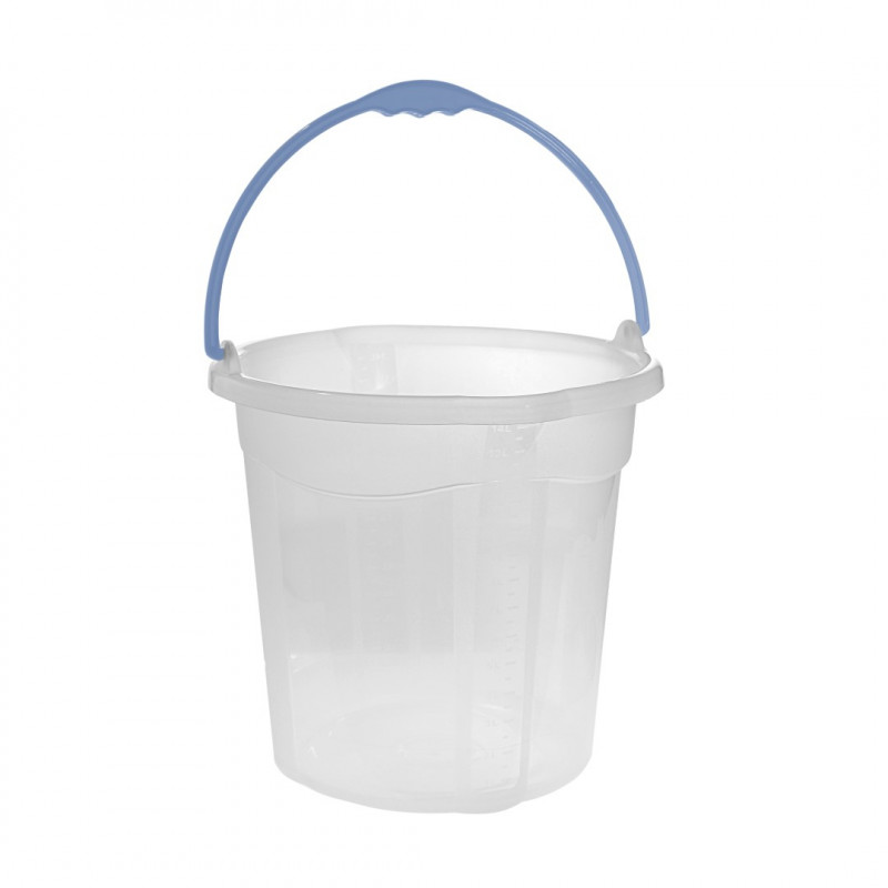 BALDE PLASTICO 14 LTS GRADUADO PARAMOUNT - 180 UN COM 1 UN