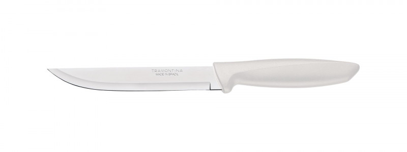 Faca Cozinha Tramontina Plenus Lâmina Aço Inox Cb Branco 6"