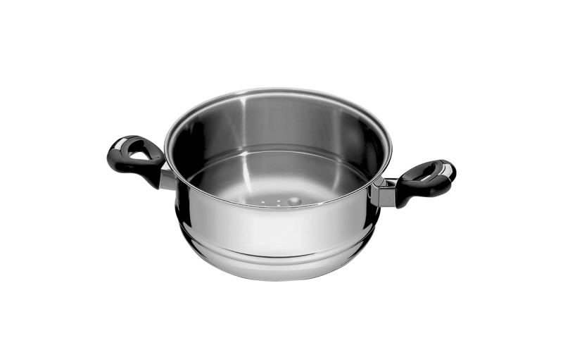 Cozi-Vapore Solar 20 Cm Aço Inox Com Alças Tramontina  