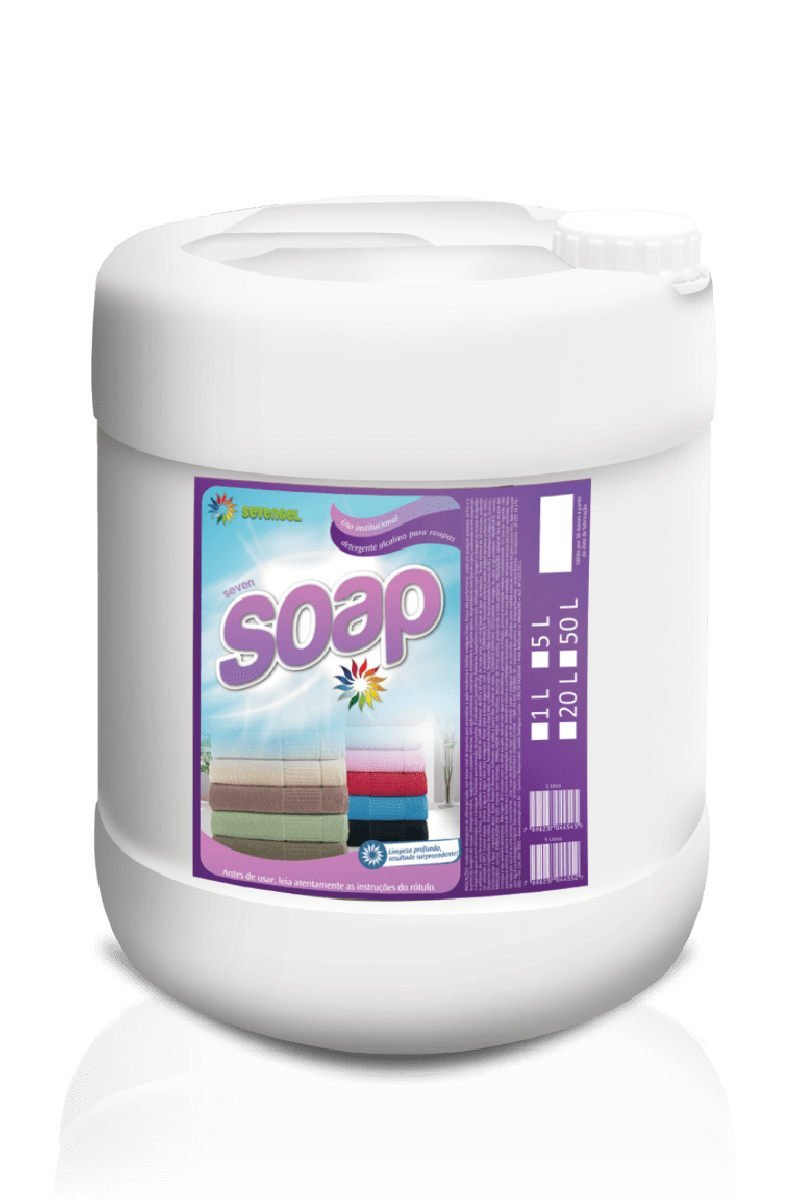 DETERGENTE LÍQUIDO ALCALUNO SOAP 20 LTS SEVENGEL (1829)