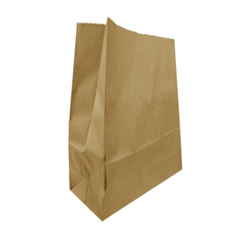 SACO KRAFT PARA DELIVERY SOS 3 KG LISO FUNDO CHATO FASAPEL PT C/ 250 UN 