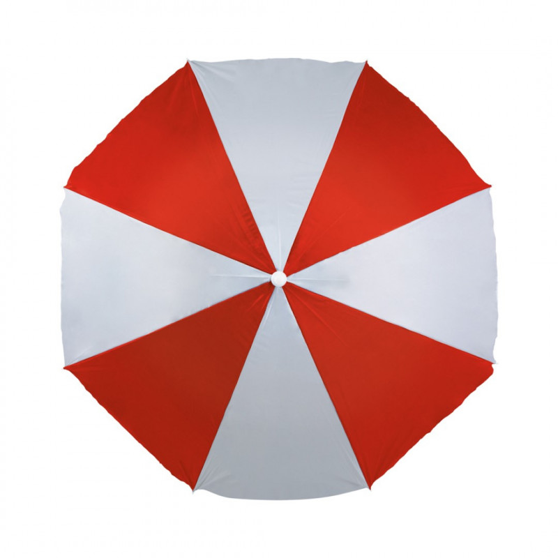 Guarda-sol Para Piscina/praia 1,80m Vermelho e Branco Mor