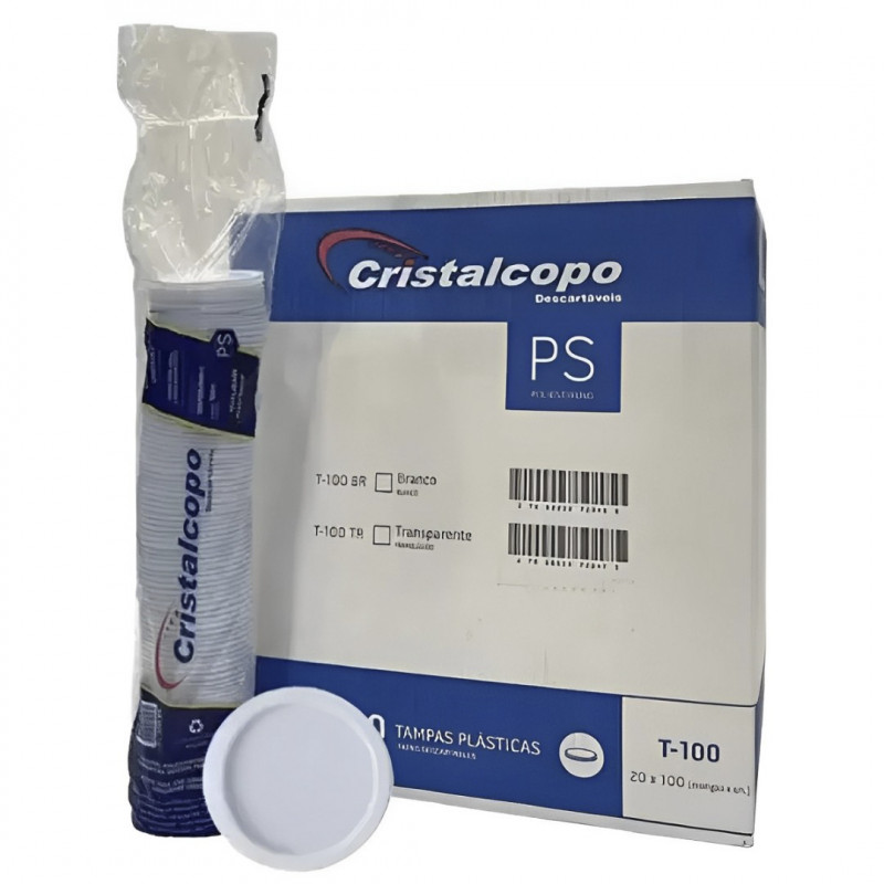 TP PL POTE 100 ML CRISTALCOPO - 00039-T-100 TR CX COM 2000 UN