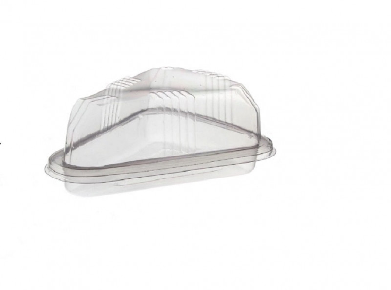 Embalagem Fatia Bolo/Torta Cristal Galvanotek C/300Un (G630)