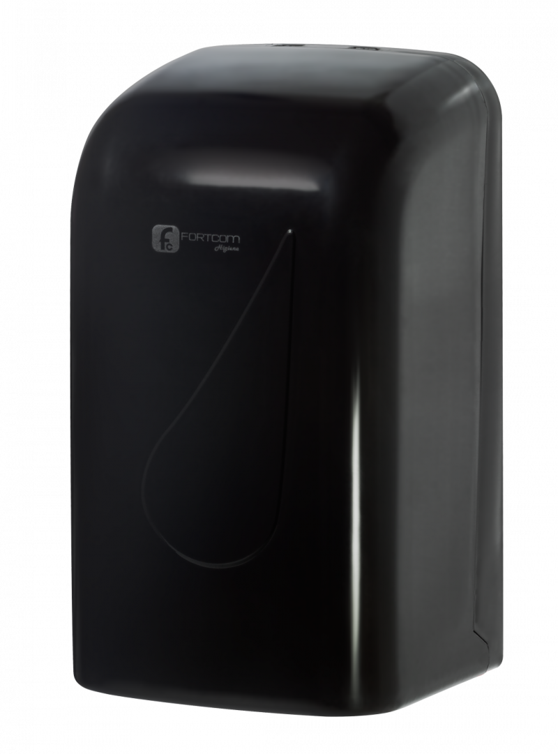 DISPENSER PARA PAPEL HIGIÊNICO INTERFOLHADO BLACK FORTCOM C/ 1 UN (LDHI500)