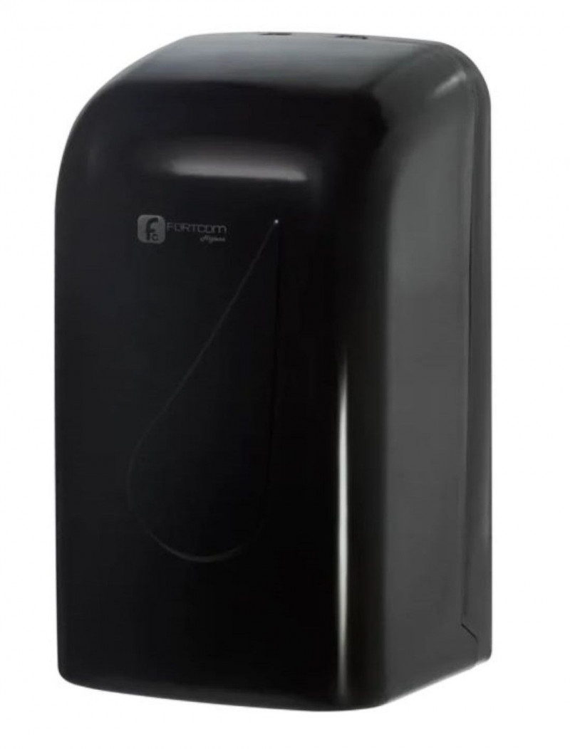 DISPENSER PARA PAPEL HIGIÊNICO INTERFOLHADO BLACK FORTCOM CX C/ 6 UN (LDHI500)